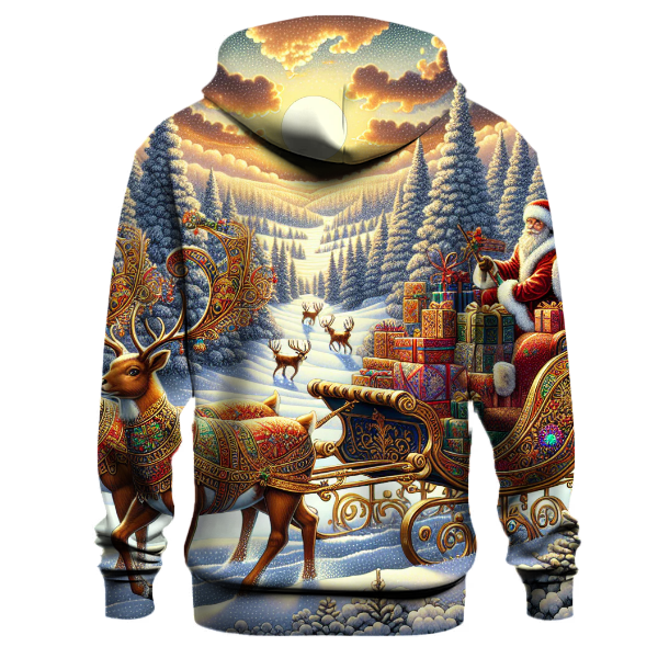 Classic Christmas Sleigh Ride Hoodie