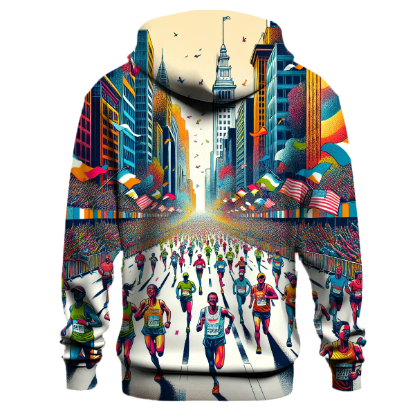 Running Marathon Spirit Hoodie