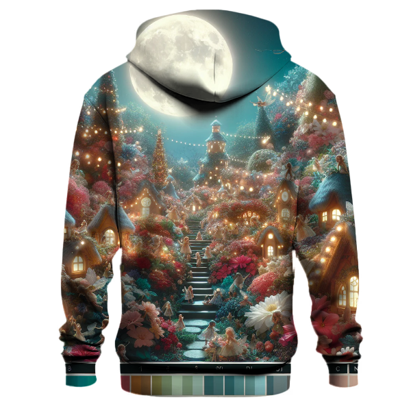 Whimsical Christmas Fairy Garden Hoodie