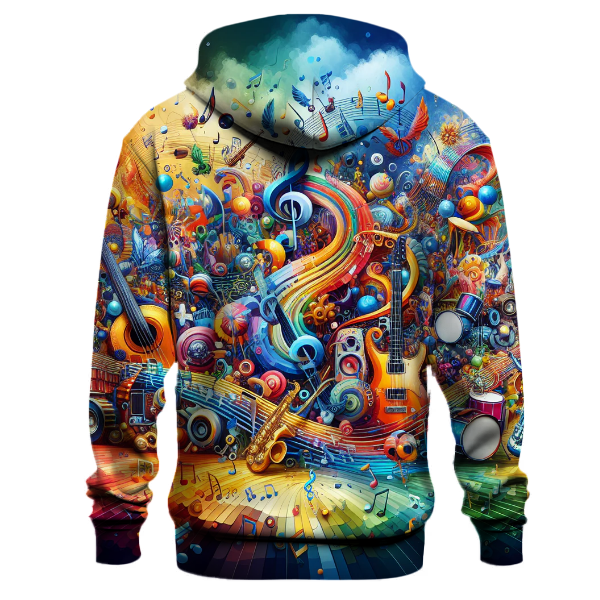 Energetic Music Festival Spirit Hoodie