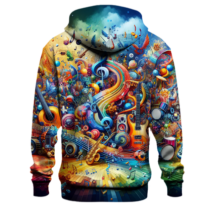 Energetic Music Festival Spirit Hoodie