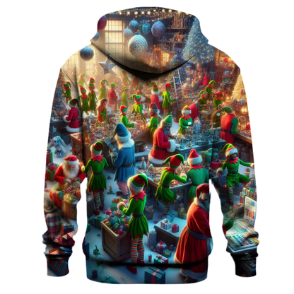 Jolly Santa's Workshop Hoodie