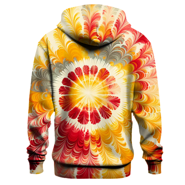 Golden Sunburst Escape Hoodie