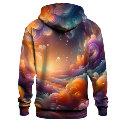 Dreamy Abstract Swirls Hoodie