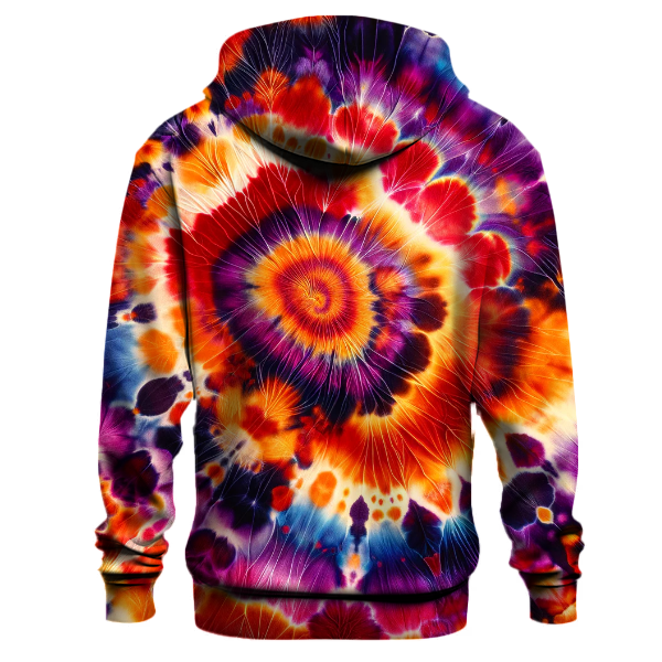 Fiery Sunset Melange Hoodie