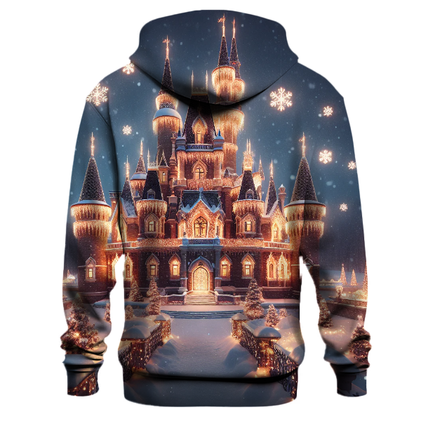 Enchanting Christmas Castle Hoodie