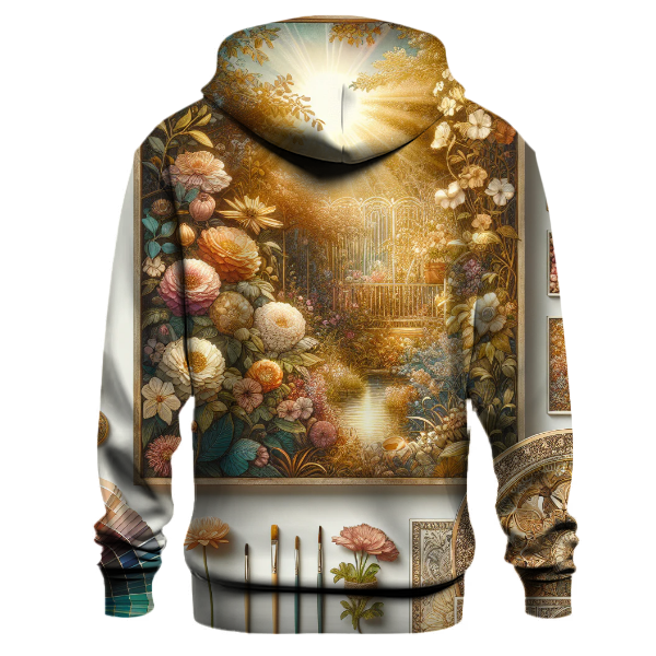 Bohemian Sunlit Garden Hoodie