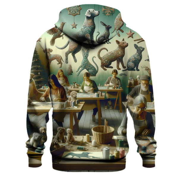 Joyful Animal Sanctuary Christmas Hoodie