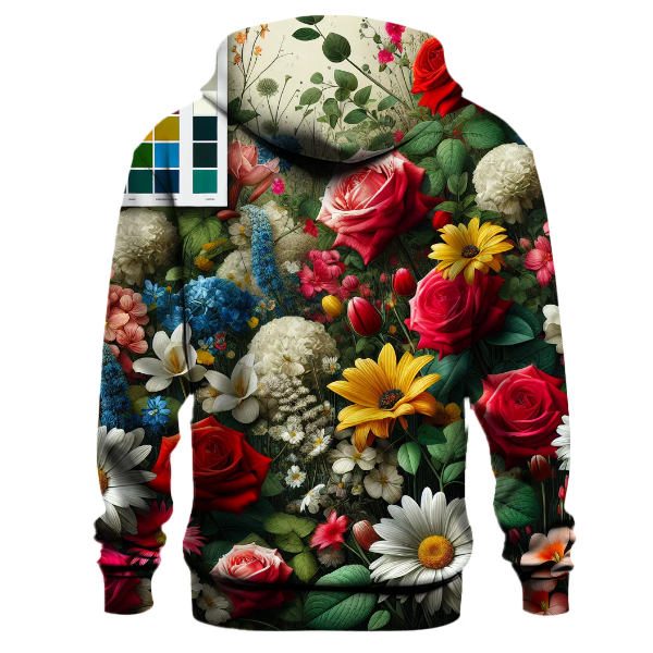 Dreamy Floral Explosion Hoodie