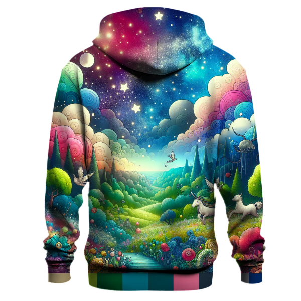 Whimsical Fantasy Landscapes Hoodie