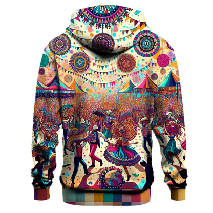 Vibrant Fiesta Fun Hoodie