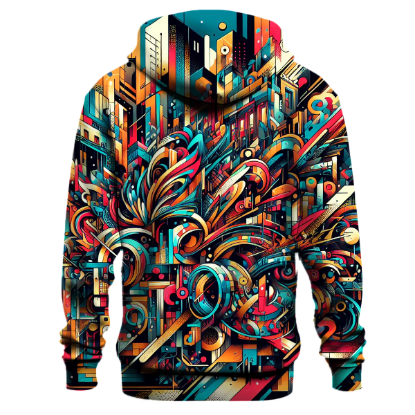 Vibrant Street Art Vibes Hoodie