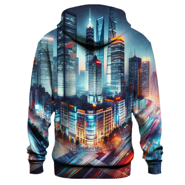 Urban Skyline Adventure Hoodie