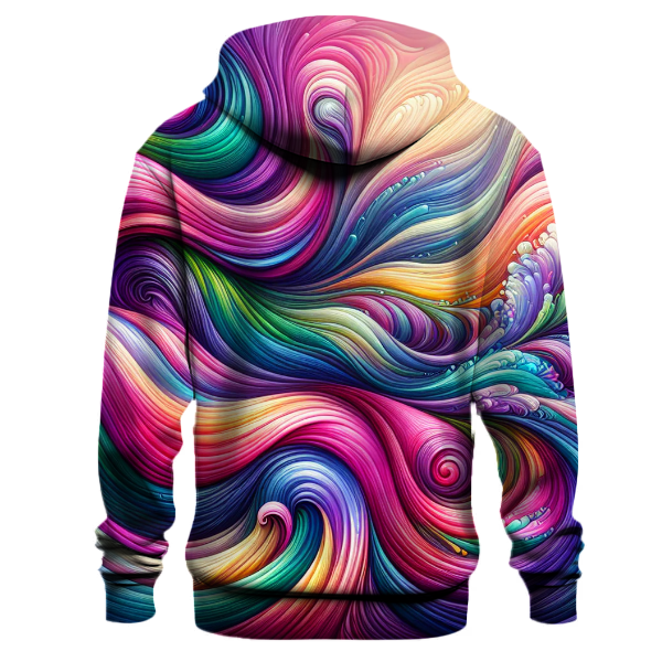 Flower Power Wave Hoodie