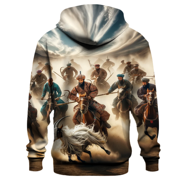 Buzkashi - Central Asia Hoodie