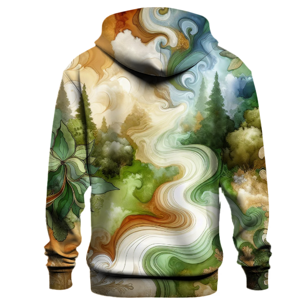 Emerald Forest Whimsy Hoodie