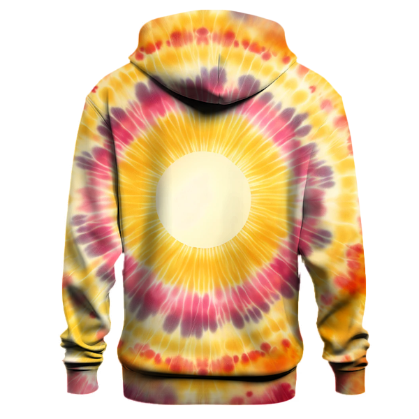 Sunlit Horizon Tie-Dye Hoodie