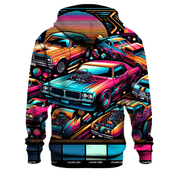 Radical Retro Rides Hoodie