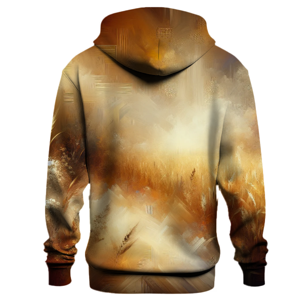 Golden Wheat Tie-Dye Hoodie