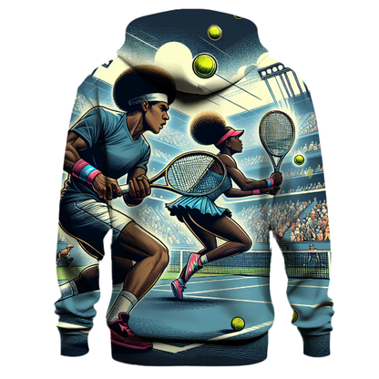 Tennis Game Day Energy Hoodie