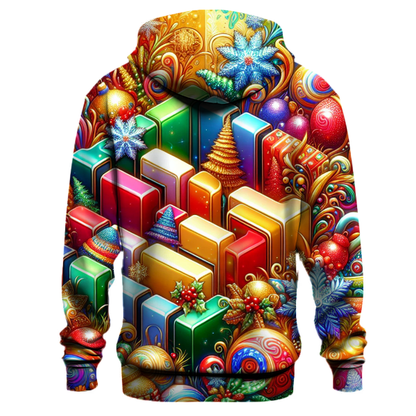 Funky Christmas Sliders Hoodie