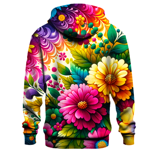 Vivid Blossom Hoodie