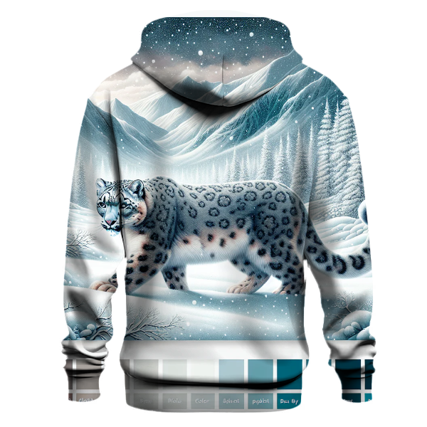 Snow Leopard's Holiday Tale Hoodie