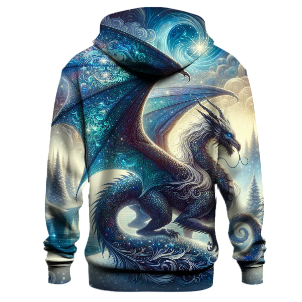 Mystical Christmas Dragon Hoodie