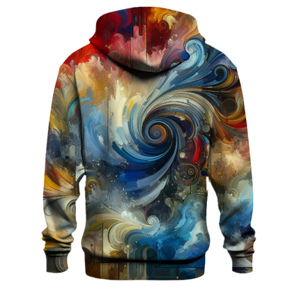 Abstract Emotion Burst Hoodie