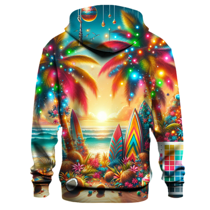 Tropical Christmas Vibes Hoodie