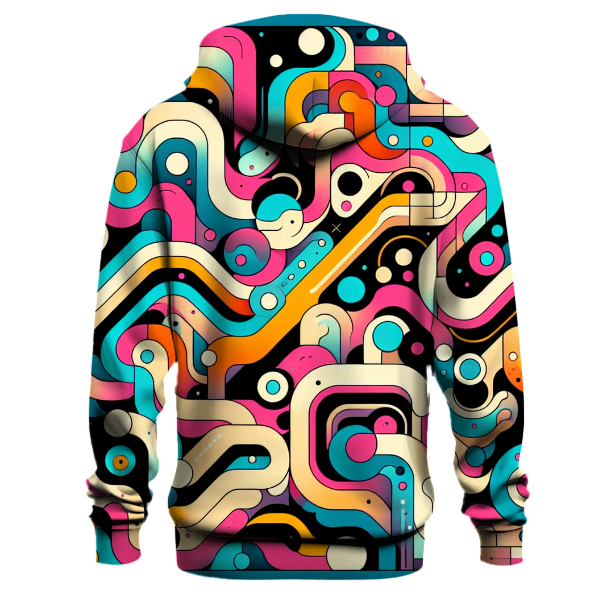 Neon Dreams Design Hoodie