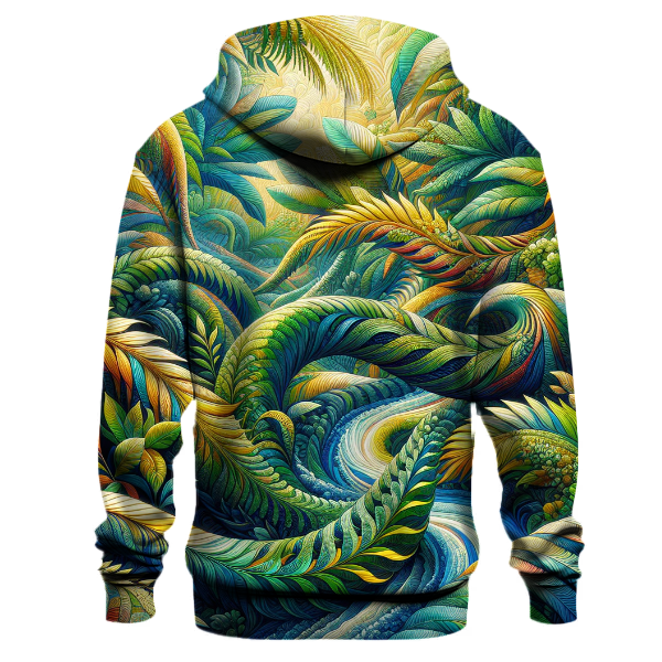 Vivid Rainforest Canopy Hoodie