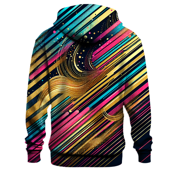 Disco Groove Stripes Hoodie