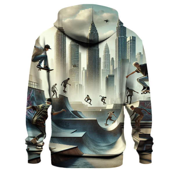 Skateboarding Skyline Hoodie