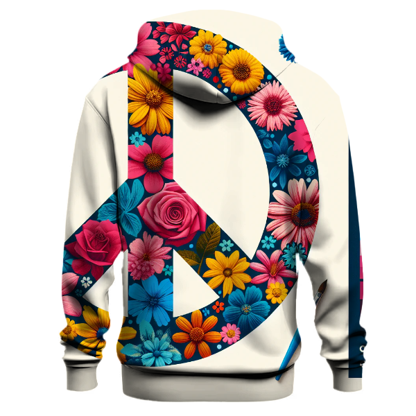 Colorful Peace Vibes Hoodie