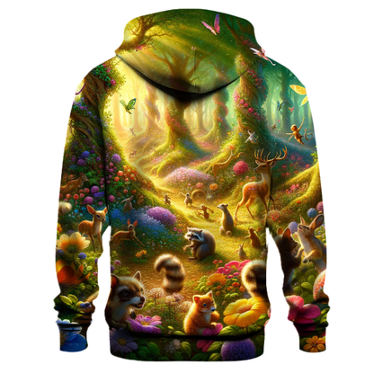 Magical Forest Creatures Hoodie