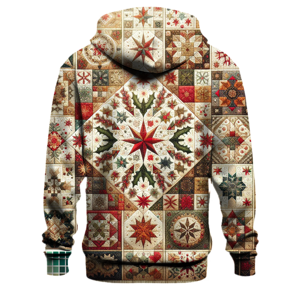 Christmas Quilt Patchwork Hoodie