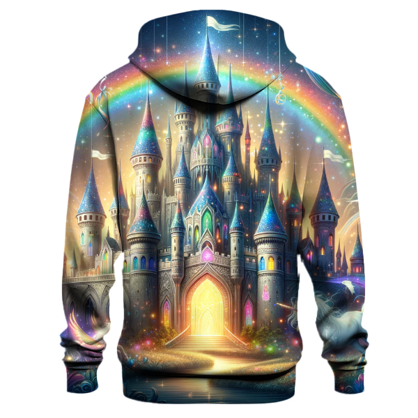 Whimsical Fairy Tale Castle Hoodie