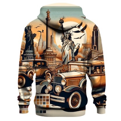 Retro Travel Adventures Hoodie