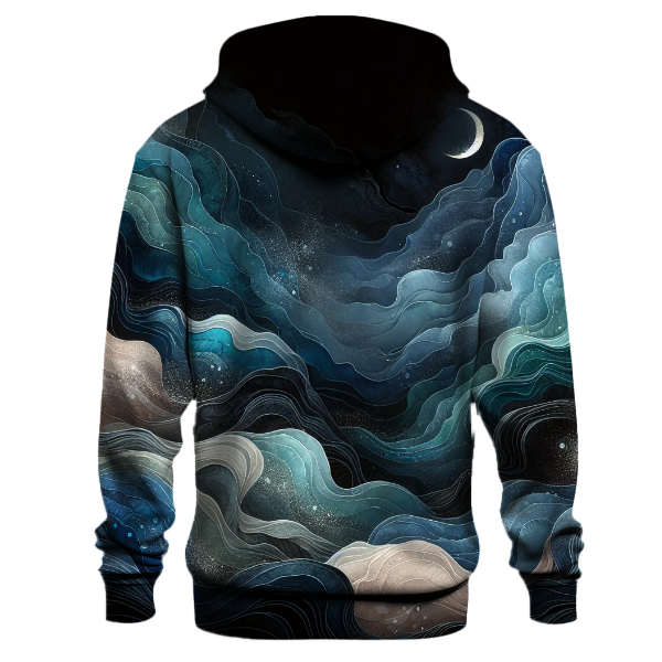 Midnight Ocean Hoodie Custom Hoodies