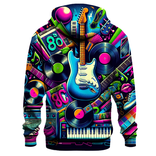 Retro Rhythm Rebel Hoodie