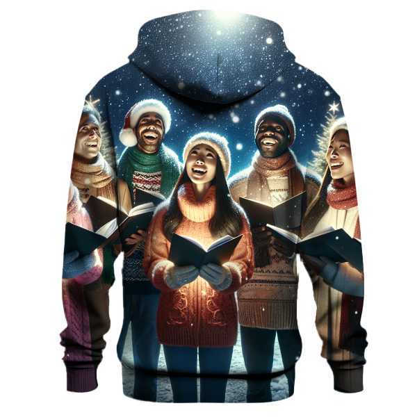 Joyful Christmas Carolers Hoodie