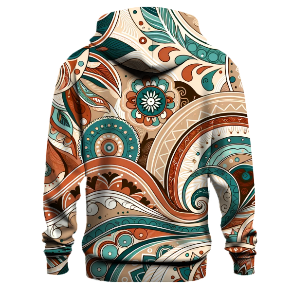 Chic Bohemian Vibes Hoodie