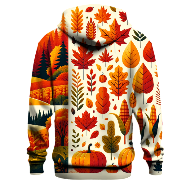 Radiant Colors of Autumn Hoodie