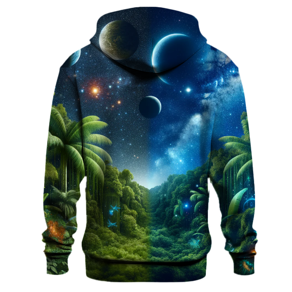 Galactic Jungle Symphony Hoodie