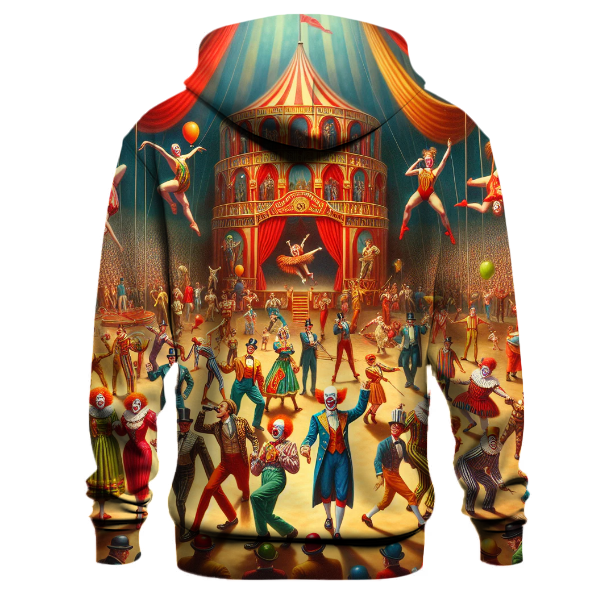 Vintage Circus Charm Hoodie