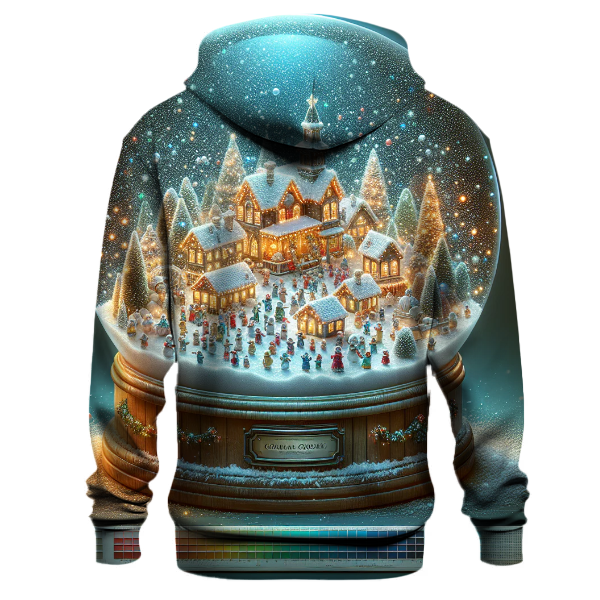 Cozy Snow Globe Scene Hoodie