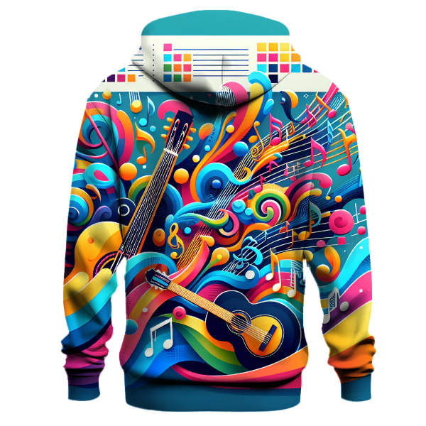 Dynamic Rhythm of Music Hoodie