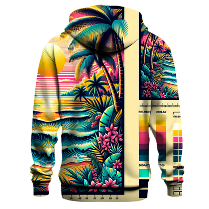 Tropical Retro Vibes Hoodie