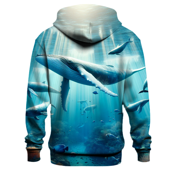 Whale's Oceanic Ballet Hoodie